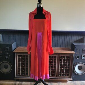 Gianfranco strapless long dress and top